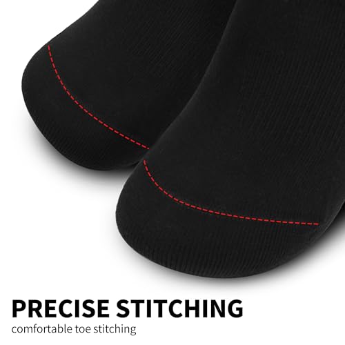 No Show Socks for Womens,Low Cut Ankle Socks,Non Slip Flat Boat Invisible Liner Cotton Cushion Athletic Sock4