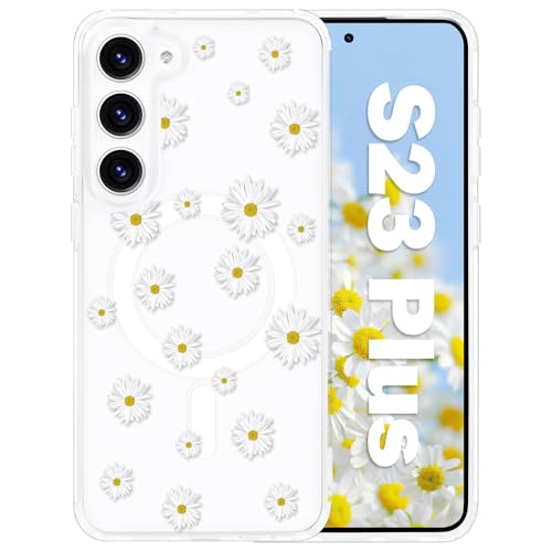 Coque Samsung S23 Plus fleurie pour sublimer vos photos et sécuriser votre charge MagSafe