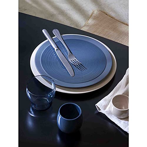 DEGRENNE | Luxury French Dinner Plates | Bahia Collection | Set of 4 | White - Image 6