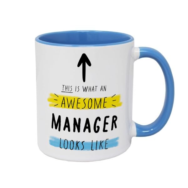 Personalised Manager Mug – Best Manager Gifts for Women, Men – Add Name