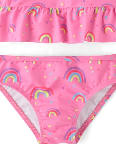 Image of The Children's Place Boys and Toddler Short Sleeve Rashguard Swimset