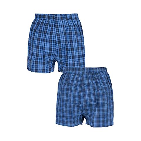 Farah Men's Navy Woven Boxers Pack of 2 Cover