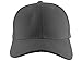 TOP HEADWEAR Blank Fitted Curved Cap Hat, Charcoal 7 5/8