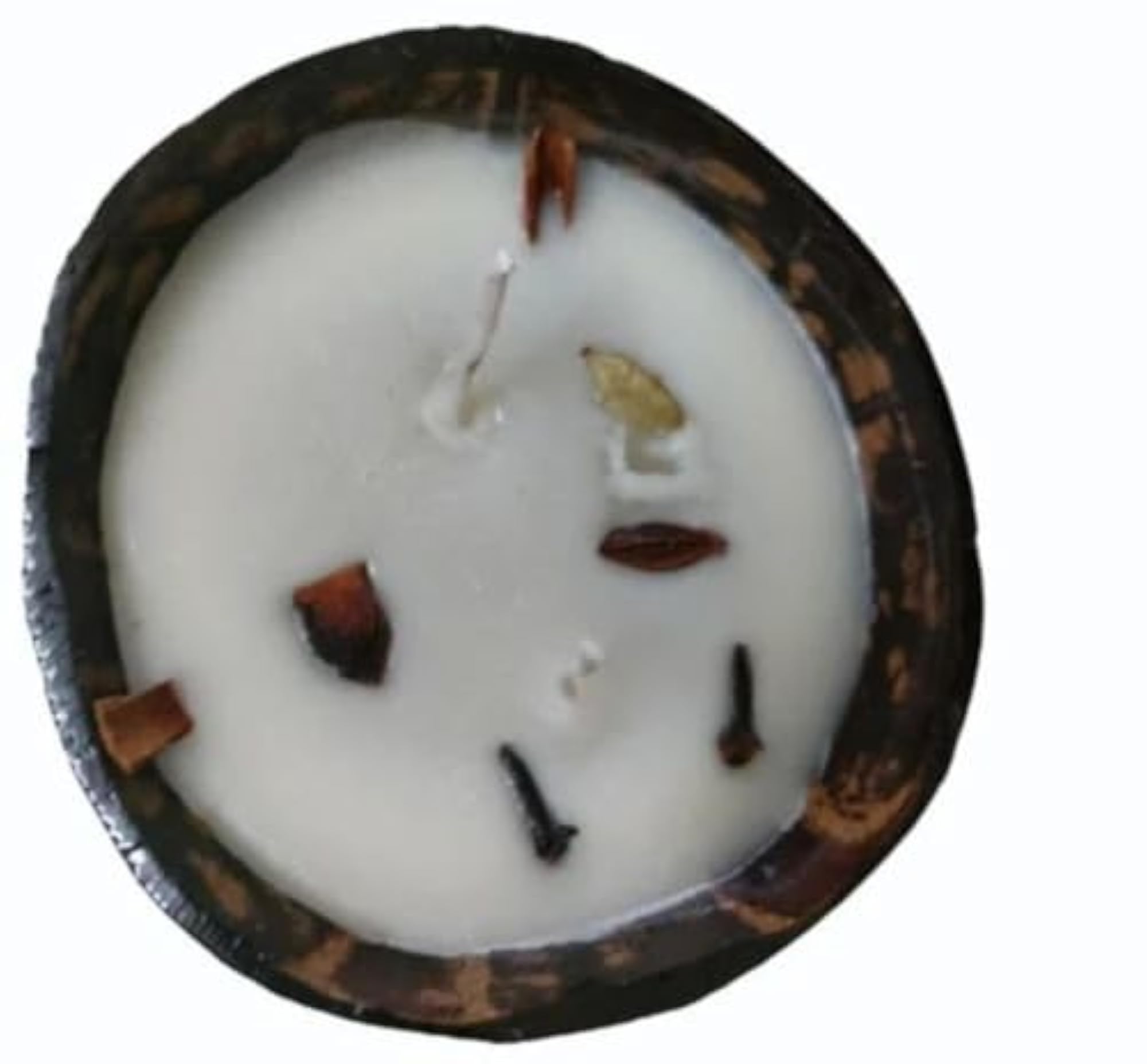 Handmade Coconut Shell Candle, Decorative Gift