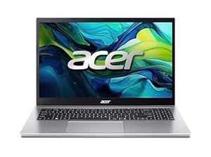 acer Aspire Go 15 AG15-42P Notebook 15,6 inch Full HD (AMD Ryzen 5 5625U, 16 GB RAM, 512 GB SSD, AMD Radeon Graphics, Windows 11 Home), zilver, Spaans QWERTY-toetsenbord
