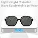 Retro Unisex Fashionable All-Match Tinted Lens Aviator Sunglasses, Summer Vintagetrendy Glasses (A)