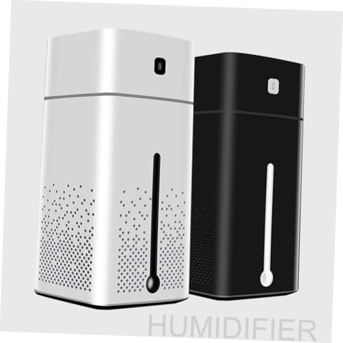 Humidificateur air USB noir mini diffuseur de brume fraîche avec LED - 4