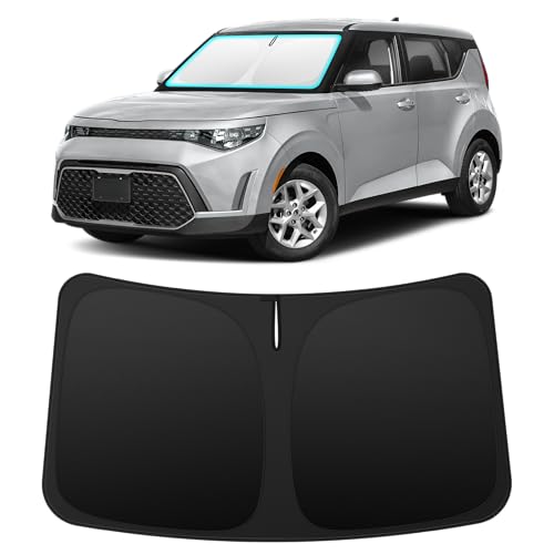 Image of INSAUTO Custom Fit Windshield Sun Shade for Kia Soul 2020-2025