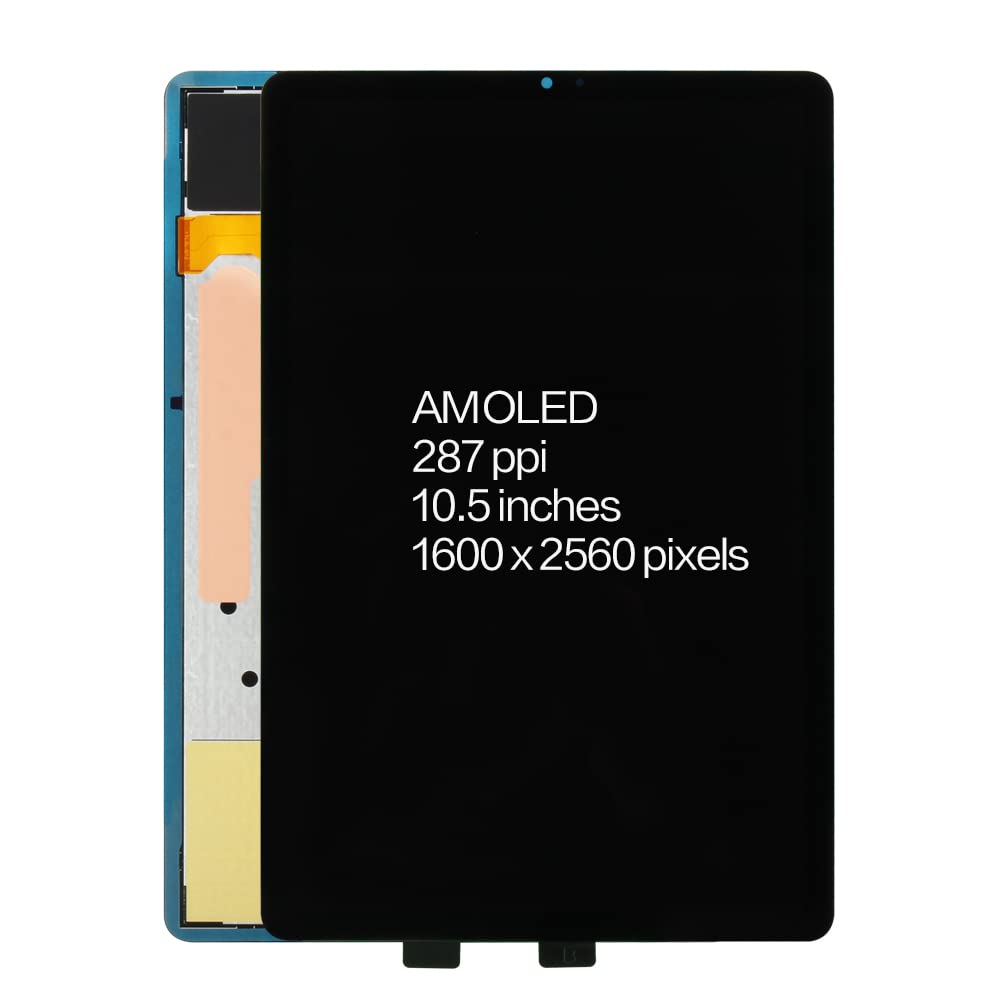 A-MIND Original Replacement for Samsung Galaxy Tab S6 10.5 LCD Display (OEM AMOLED) Touch Screen Glass Digitizer SM-T860 SM-T865 Full Assembly with Repair Tool Kits
