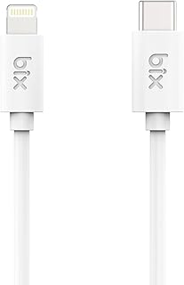 Bix BX-IP02UC Type-C to Lightning Data ve Şarj Kablosu Beyaz 1 Metre
