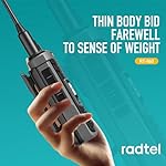 Radtel RT-860 Multi Band Ham Radio HF UHF VHF Dual Band with AM USB LSB CW CB LW MW SW SSB Reception, 1024 Channels, 2000mAh Battery, Type-C Charging (with SW/MW Antennas) - Image 3