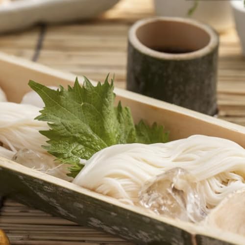 楓勇吉商店 淡路島そうめん「淡路糸」赤帯9kg 木箱