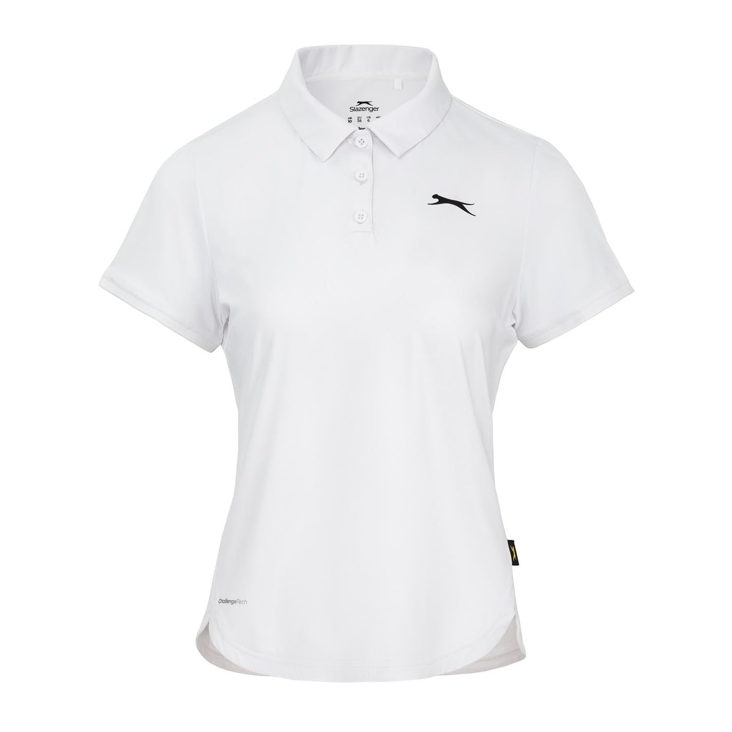 Slazenger Womens Court Tennis Polo Shirt White 18 (XXL)