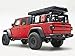 ZROADZ 2019-2022 Compatible with Jeep Gladiator Access Overland Rack Crossbars Black Mild Steel Bolt-On 2Pc Set with Hardware Z834011