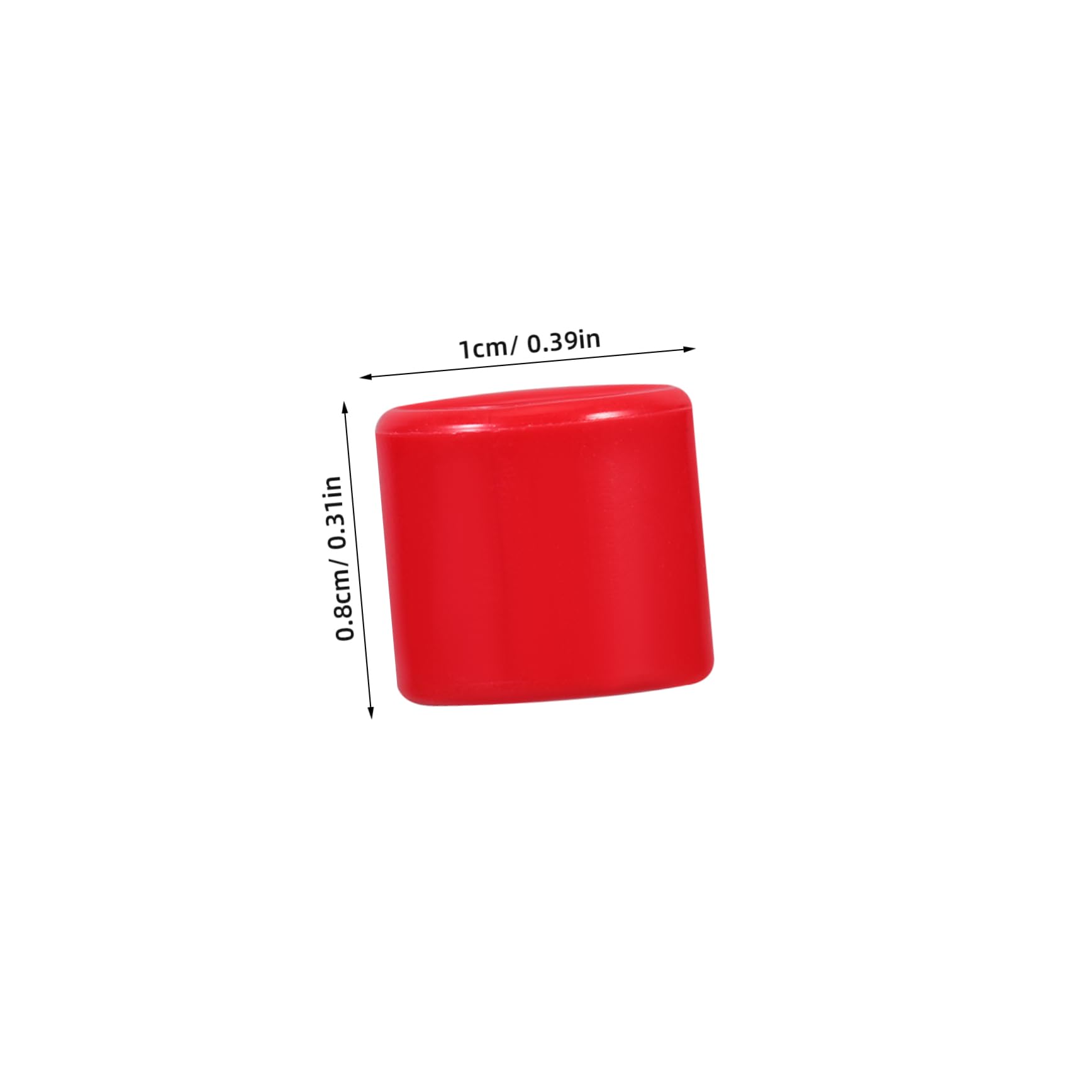 Kisangel 50pcs 8mm Pigeon Leg Identification Bands No Number Bird Leg Rings Solid Bird Bands