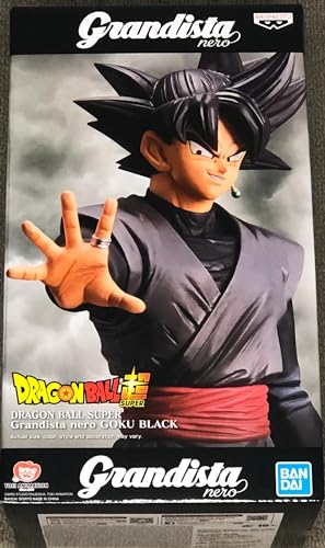 Banpresto Figura de Accion Dragon Ball Super -Grandista Nero - Goku Black, Multicolor, BP18139