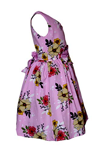 Image of Casual Frock for Baby Girls,Blue Printed and Olive Printed,Pack of 2