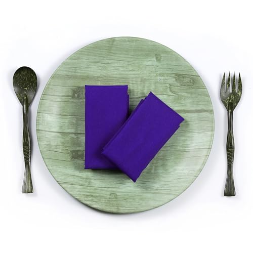 Pack de 12 Servilletas de Tela 44x44 cm Poliester Lavable miniatura 2