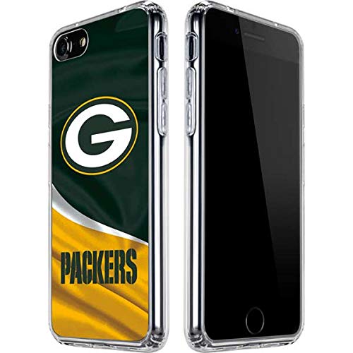Skinit Clear Phone Case Compatible with iPhone SE - Officially Licensed NFL Green Bay Packers Design