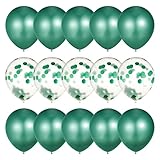 latex verde cemento Materiales de alta calidad: este globos para fiestas está hecho de látex de alta calidad y es duradero. Se pueden llenar con helio o aire. Y puede retener el aire durante varios días si los ata bien