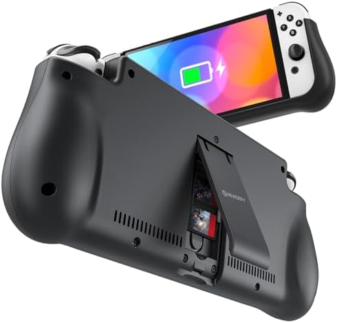 NEWDERY Battery Pack for Nintendo Switch, 10000mAh Backup Battery Case