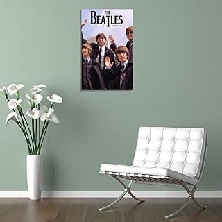 Art du groupe de rock britannique The Beatles – Poster cool à suspendre – Peinture décorative rétro – Décoration murale… - Les Beatles, Paul McCartney, John Lennon, RIngo Starr, George Harrison Art du groupe de rock britannique The Beatles - Poster cool à suspendre - Peinture décorative rétro - Décoration murale… – Image 5