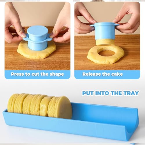 Professional Cake Lollipop Cutter and Tray Set for Uniform Cookie Handmade Dessert Baking Supplies Kitchen Gadget Food Grade Baking Mold - Image 5