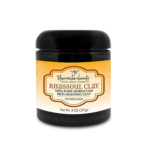 RESURRECTIONbeauty Rhassoul Clay, Pure Moroccan Ghassoul...
