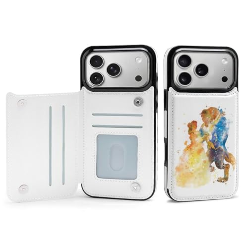手帳型 美女と野獣 ベル (2) 対応 iPhone 17 Pro Max ケース カード収納 スマホケース 財布型 携帯ケース 軽量 全面保護 スタンド機能 おしゃれ お祝いギフト