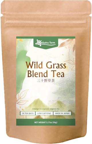 Onkatsu Frarm Wild Grass Blend Tea Bags 30 Count Teabags