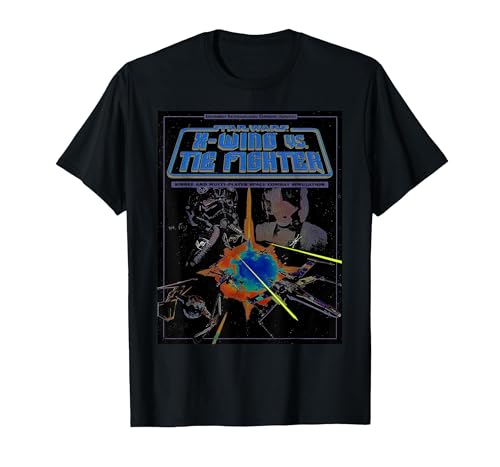 Star Wars X-Wing vs. TIE Fighter t-shirt rétro vêtement de jeu vidéo geek