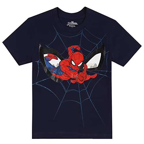 Image of Kidsville Marvel Comics Printed Regular Fit Multicolor Cotton Boy's T-Shirt