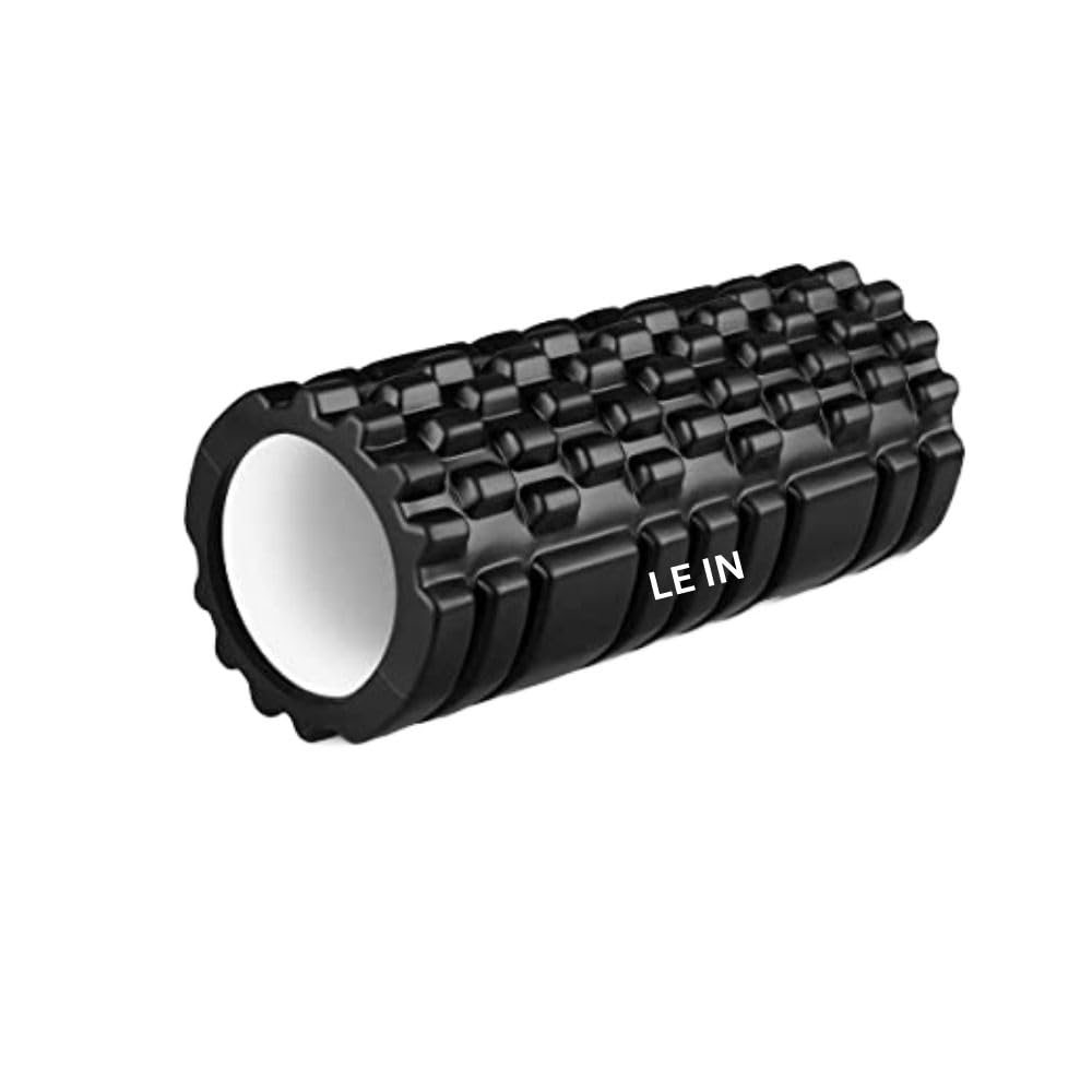 Indus Healthcare Foam Roller for Back Pain, Deep Tissue Massage and Body Pain High Density Foam Roller for Exercise in Gym, Fitness-(33cm) (Black) (B0D848Y85Y) Amazon Price History, Amazon Price Tracker