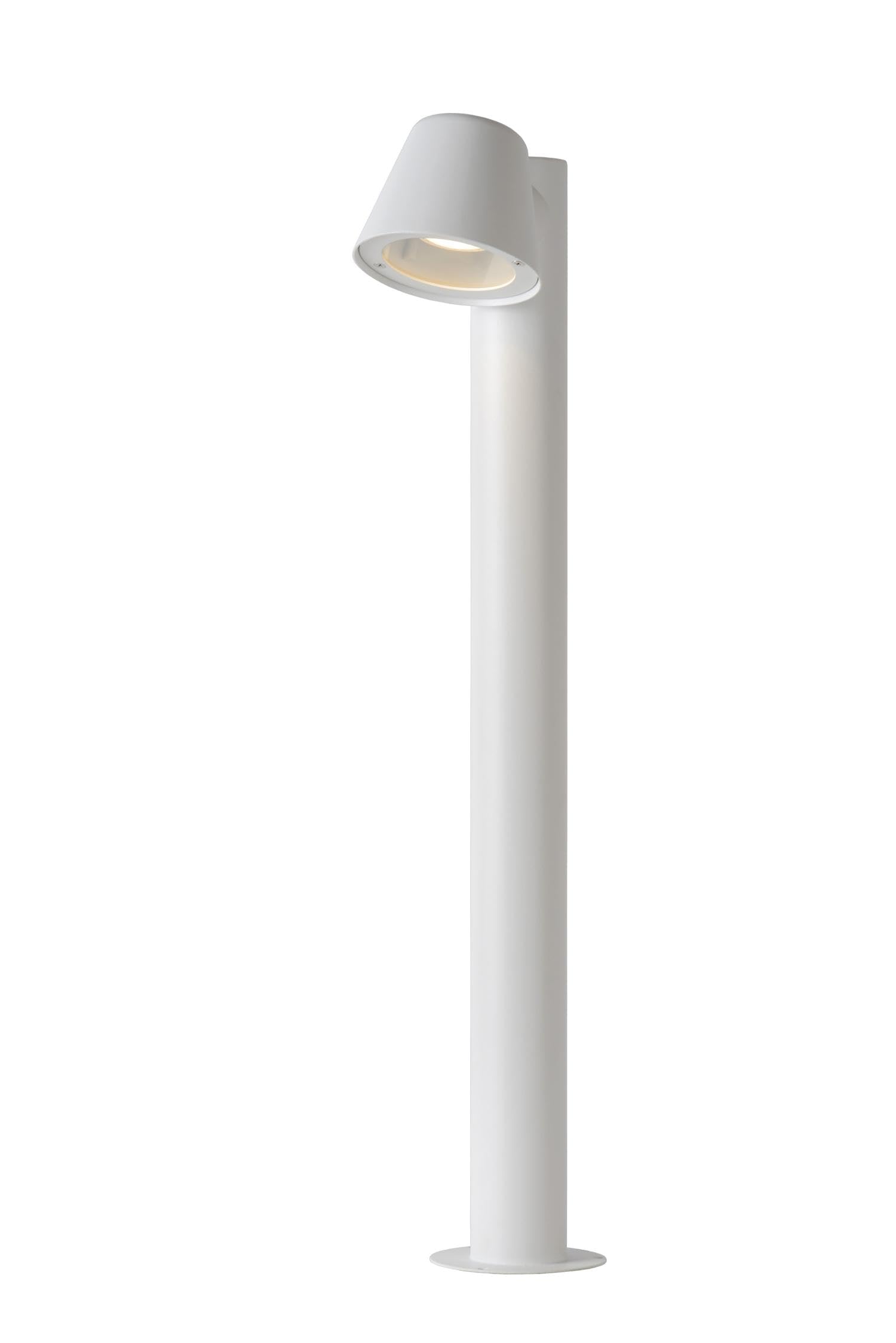 Lámpara baliza LED regulable Lucide Dingo con luz cálida eficiente IP44 8