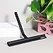 E.Palace All-Purpose Squeegee for Shower, Window, Car Glass and Kitchen (Black sillicone)