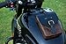 Trip Machine Company Genuine Leather Motorcycle Magnetic Fuel Tank Pouch to Carry All Your Riding Essentials (Tobacco Brown)