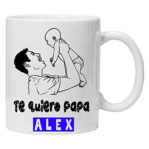 Taza detalle para papas, originales y exclusivas regalo día del padre-te quiero papá Cover