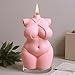YANYONG 3D Body Candle Mold Sexy Woman Body Silicone Candle Molds Female Human Resin Casting Mold for Candles Making Aromatherapy Candles Handmade Wax Home Decor