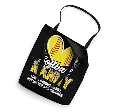 Softball Nanny Definition Nanny Of A Softball Player Tote Bag