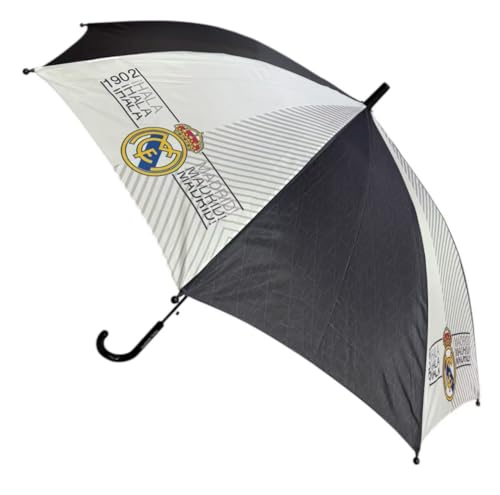 JYC CREATIVE Paraguas Automático Plegable del Real Madrid,