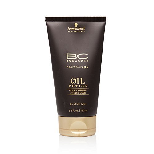 Schwarzkopf Professional Bc Bonacure Oil Potion Gold Shimmer Conditioner, 5.1 Ounce