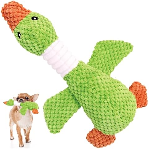 Pweituoet Large Dog Squeaky Toys，Dog Toys for Aggressive Chewer，Tough Dog Toys，Large Stuffed Animal Dog Toys，Big Dog Toy for Large Medium Breed Puppy Teething Toys Cover