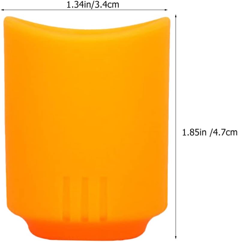 SUPVOX 6-Pack Microphone Bottom Covers Wireless Mic Sleeve Holders Anti-Drop Protective Covers for Handheld Microphone Easy Install Mic Covers for Stage Ktv Party and Conference Use image 2