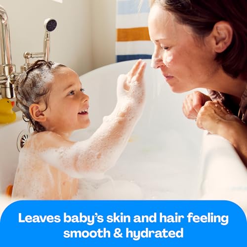 Image of Hello Bello Baby Ultra-Hydrating Shampoo & Wash, Fragrance Free for Sensitive Skin, 10oz Bottle