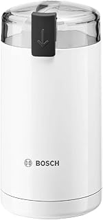 Bosch Hogar Molinillo de café eléctrico, Color Blanco, 180 W