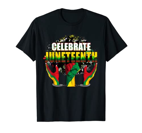 Juneteenth 1865 Celebrating Black Freedom Day Women Mens Kid T-Shirt