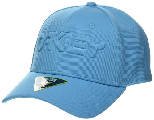 Image of Oakley mens Oakley 6 Panel Stretch Hat Embossed Cap