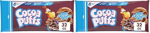 Image of Cocoa Puffs Breakfast Cereal Bag, 32 oz (Pack of 2)