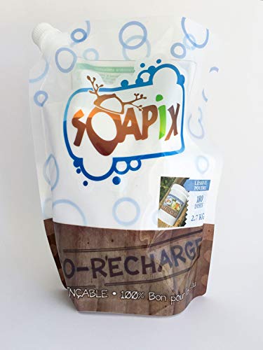 Lessive en poudre Ecopoche 180 doses - SOAPIX