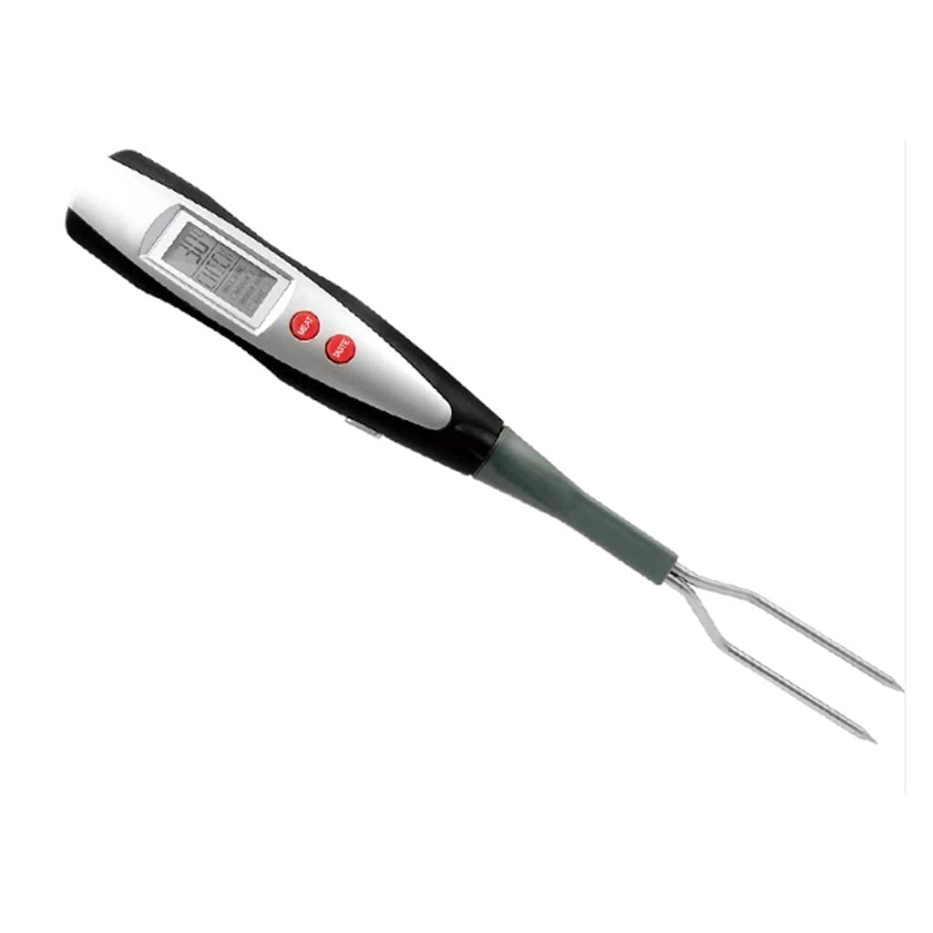 Cyfrowy wyświetlacz LCD ze stali nierdzewnej Mini termometr do żywności Piekarnik do mięsa Grill Sonda do pieczenia żywności Termometr do grilla z alarmem dźwiękowym